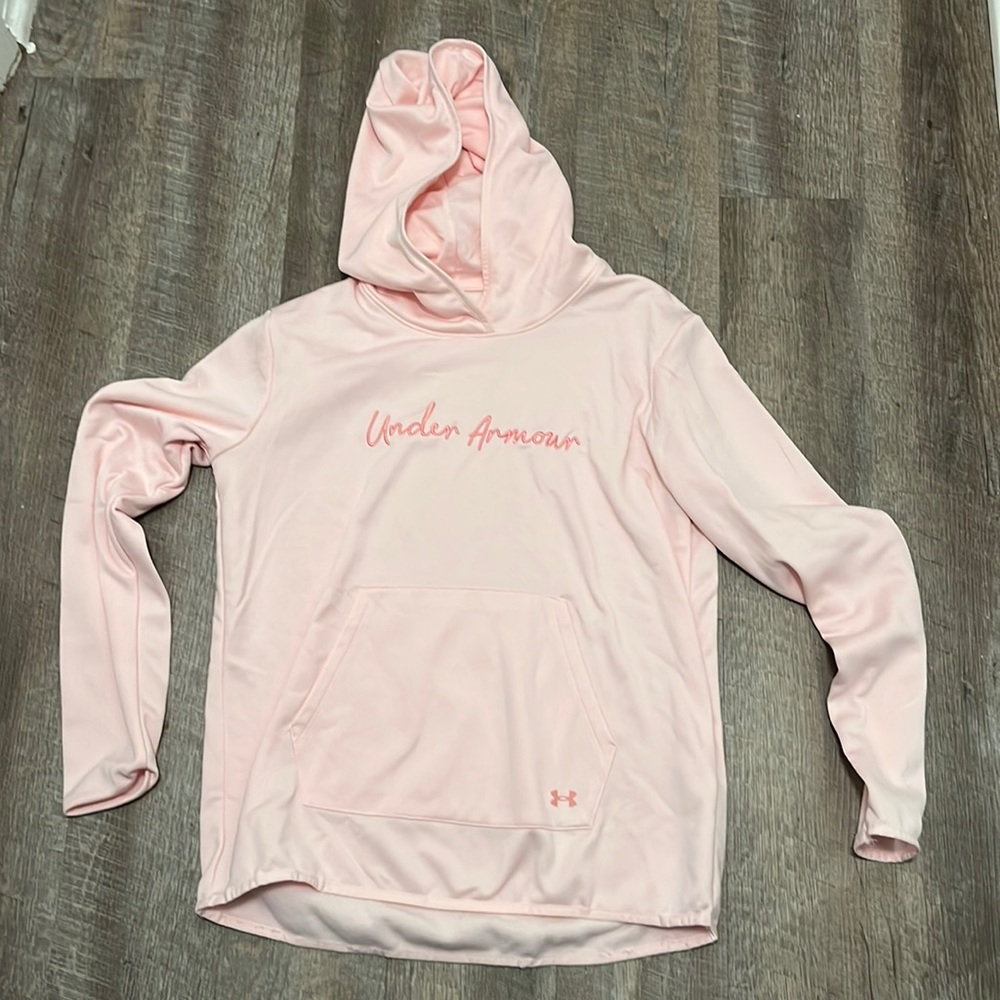 Armor Fleece Script Hoodie